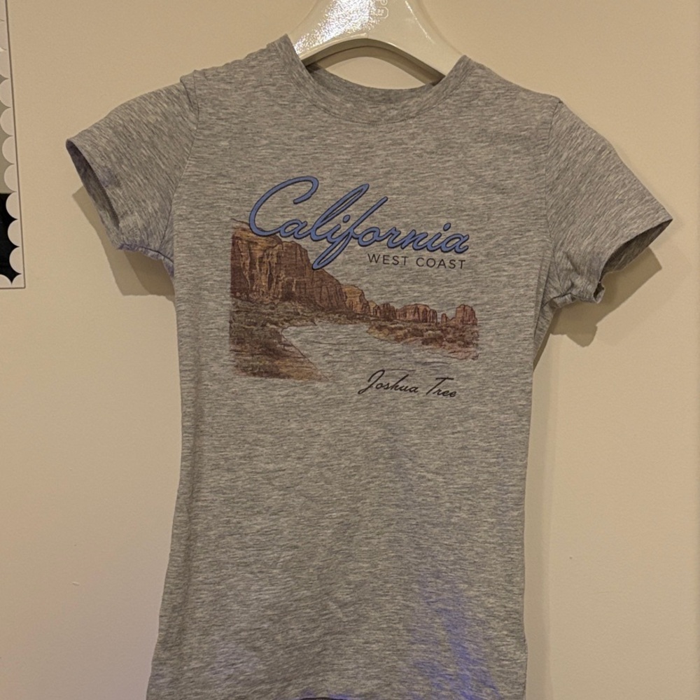 Aeropostale Gray California Graphic T-Shirt